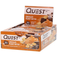 Quest Nutrition протеиновый батончик Quest шоколадное арахисовое масло 1 батончик (60 г)